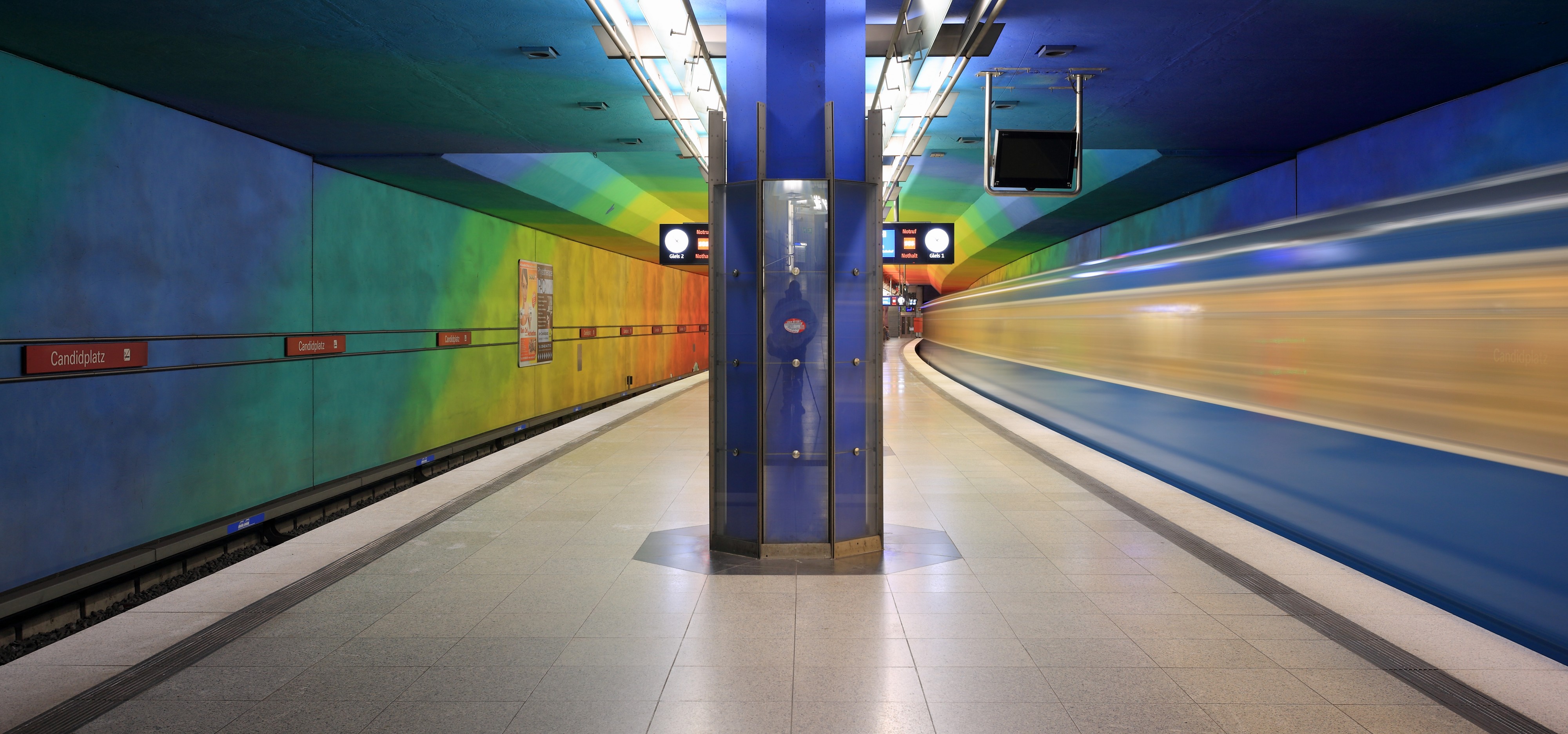 Munich subway station Candidplatz