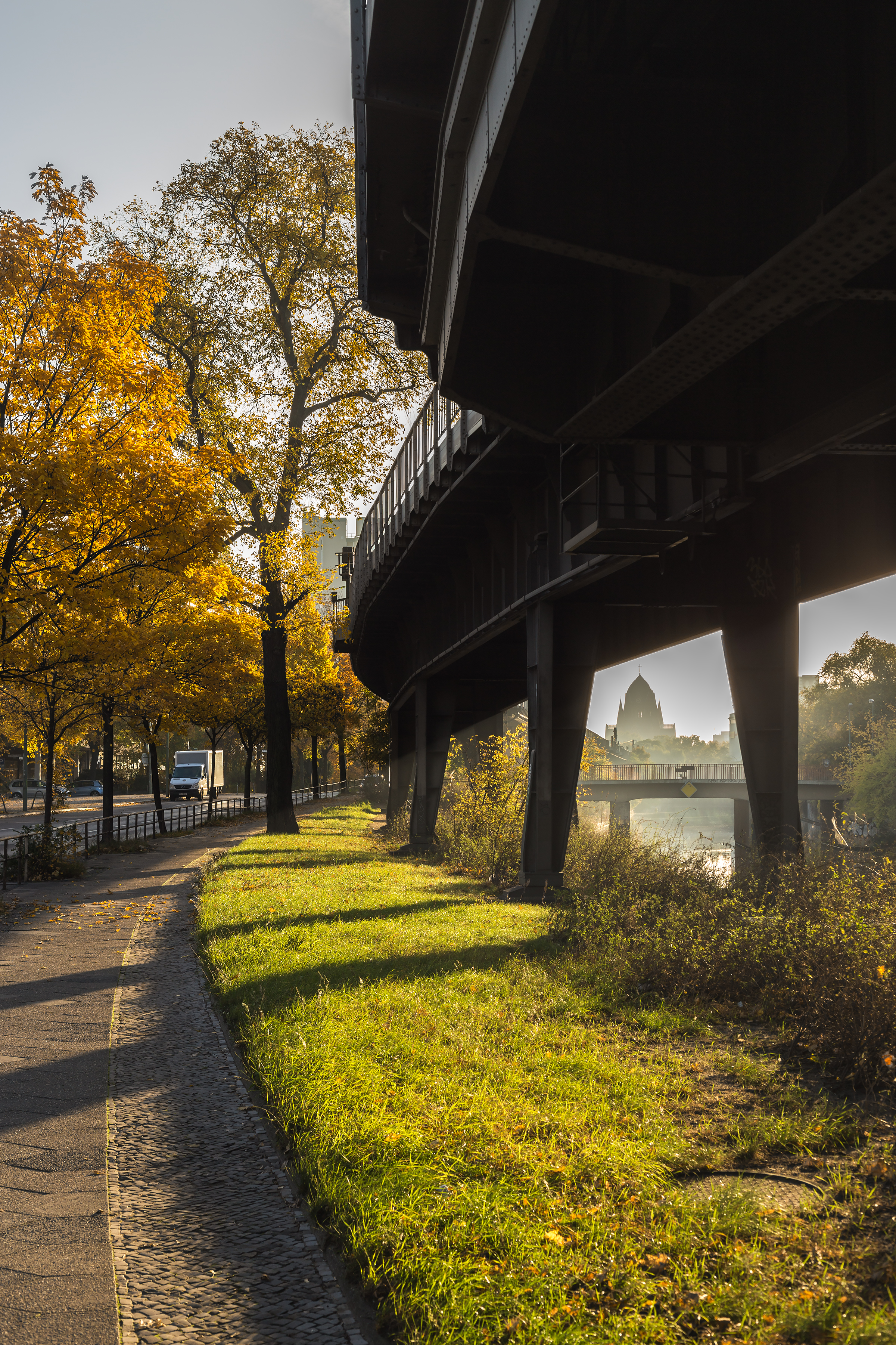 U-Bahn-Viadukt in Berlin-Kreuzberg (Farbe), 151024, ako