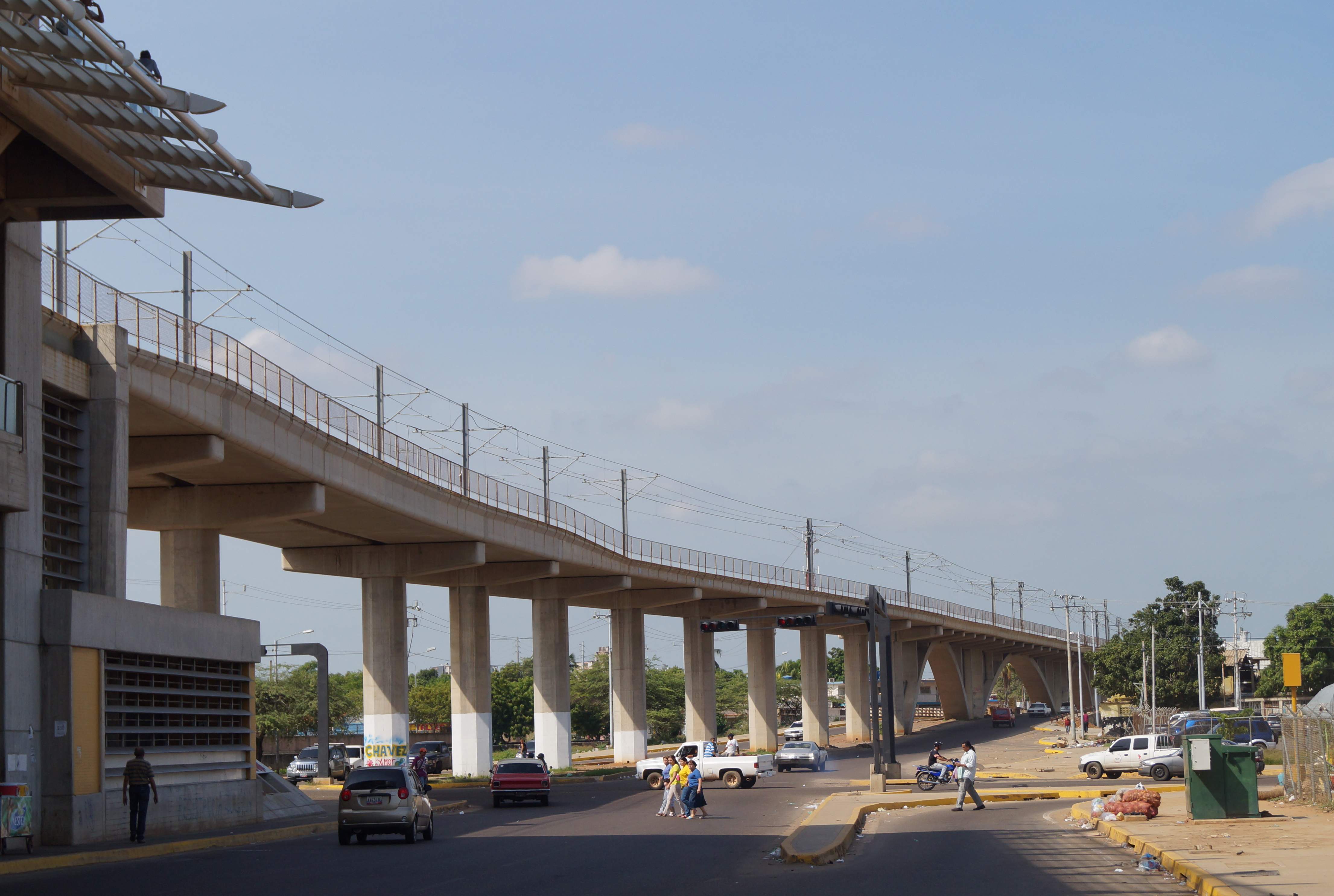 Vías del Metro de Maracaibo