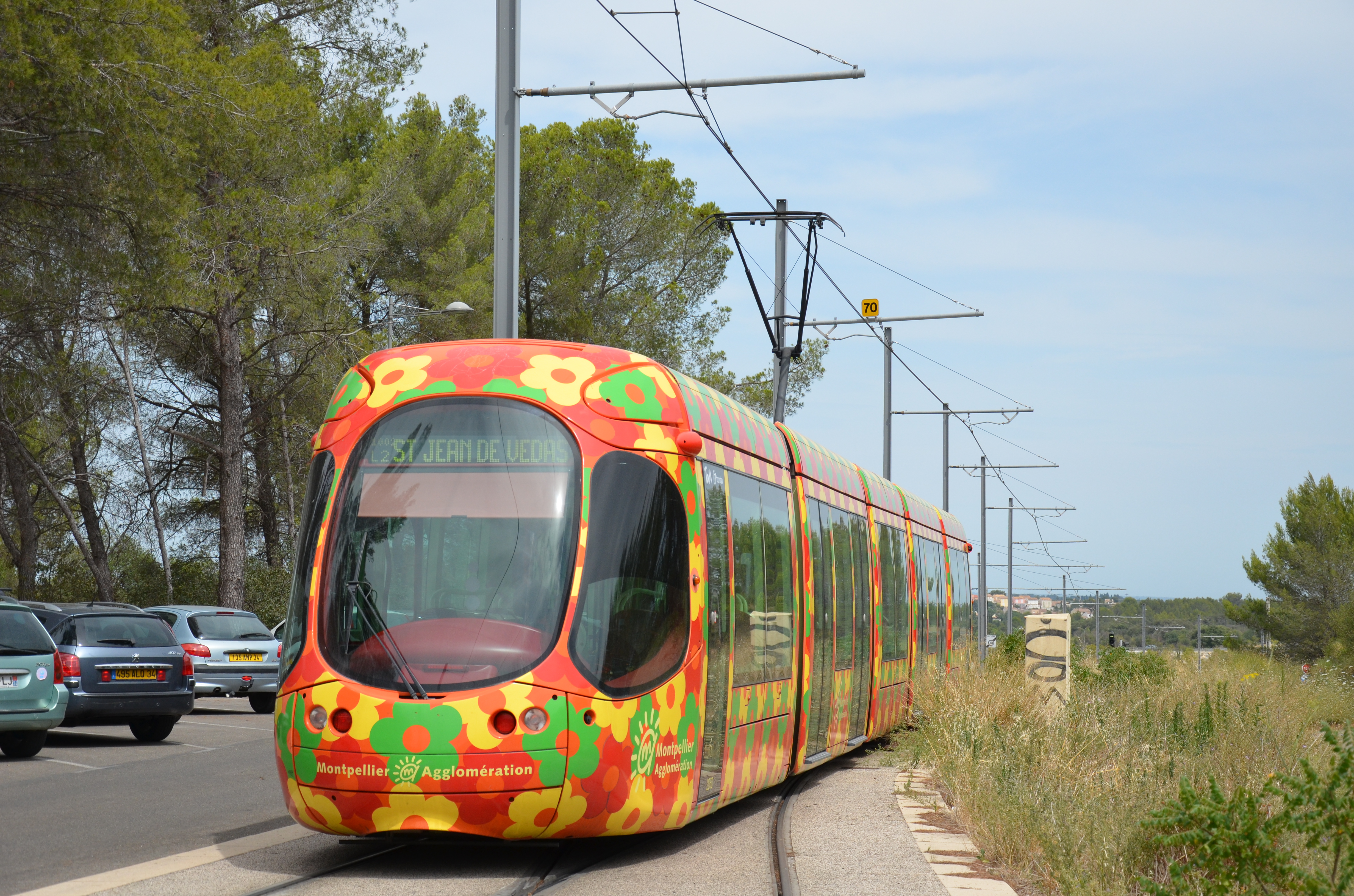 Alstom Citadis 302 n°2050 TAM Jacou