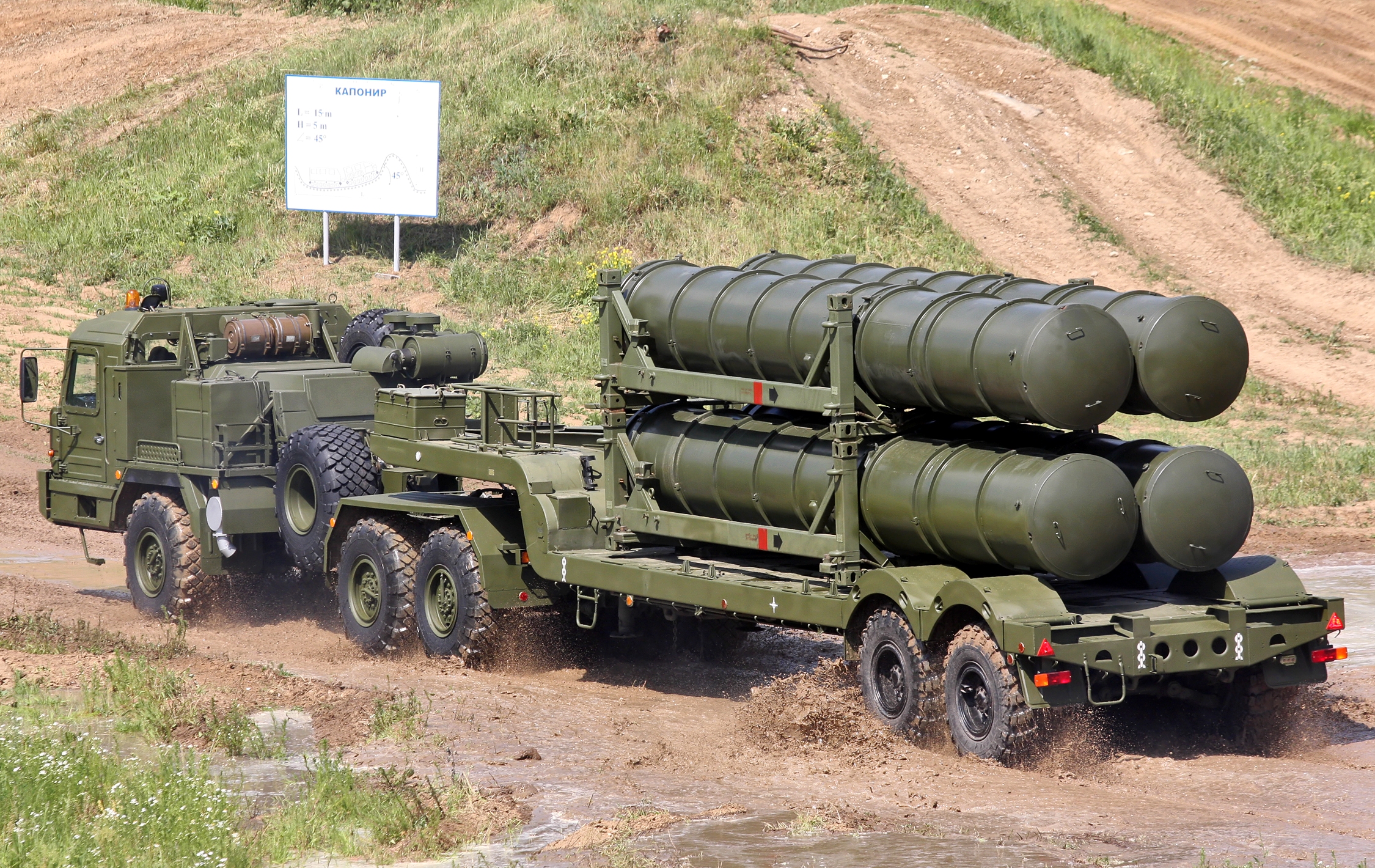 BAZ-6402-015 chassis for S-400 system -03