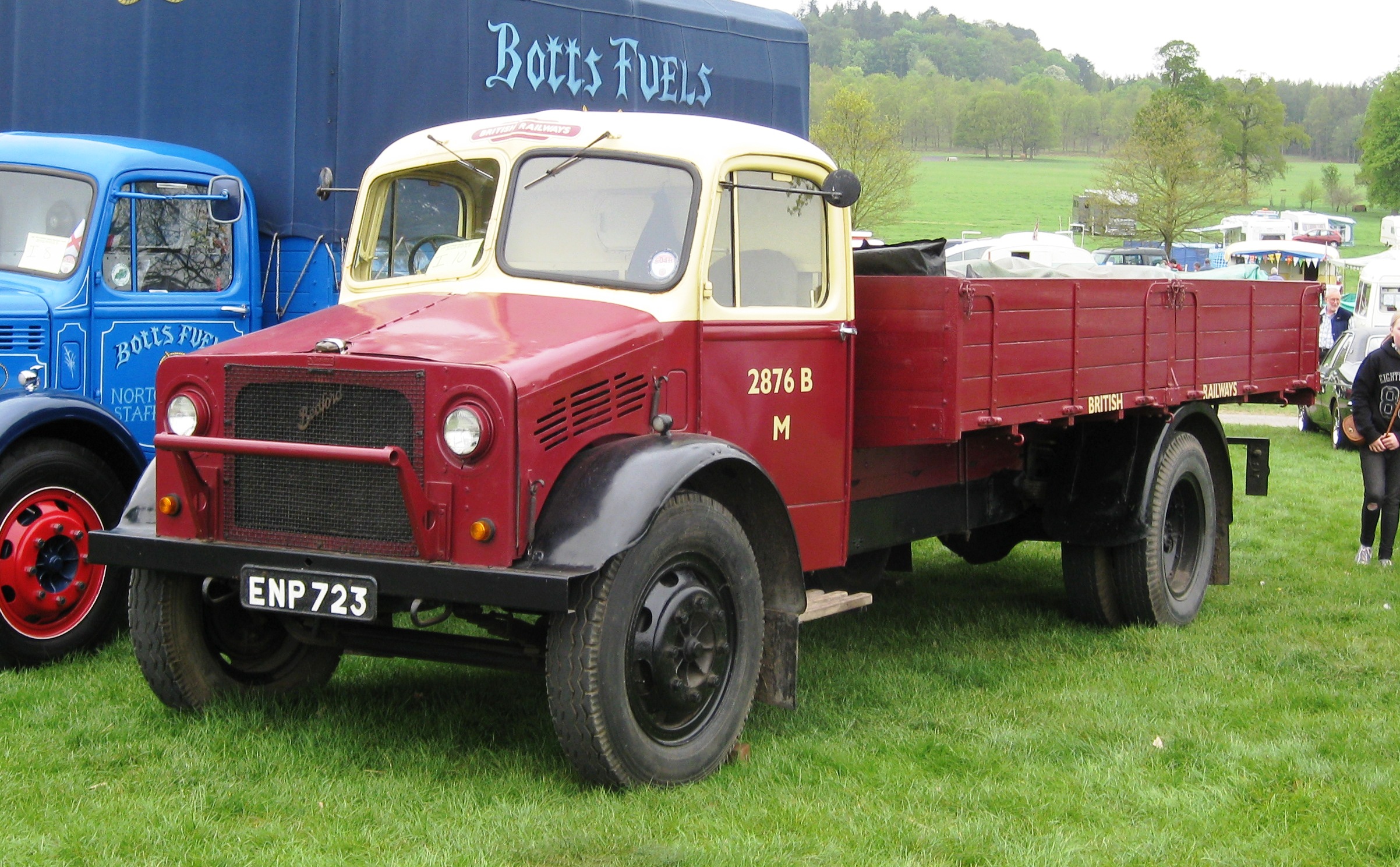 Bedford O series truck in British Railways livery first reg January 1945 3519cc