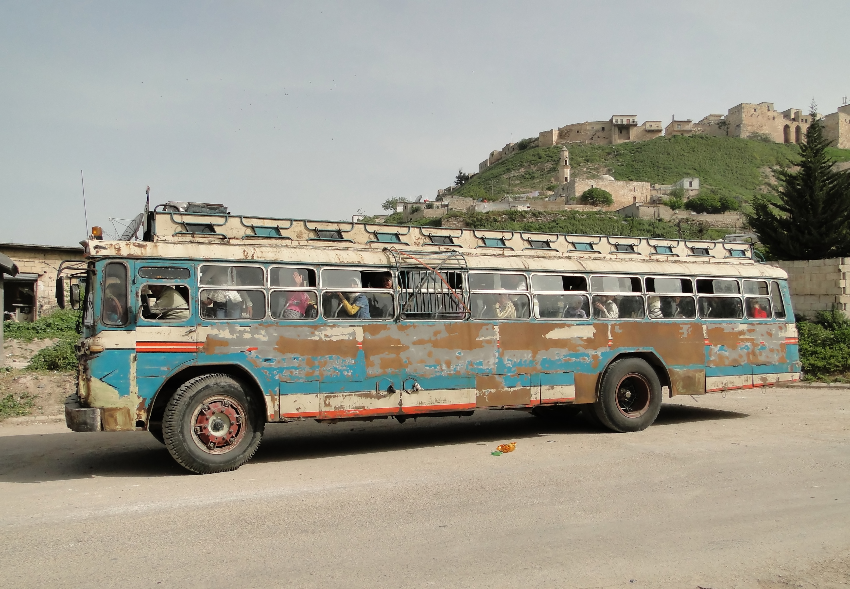 Bus in Syria