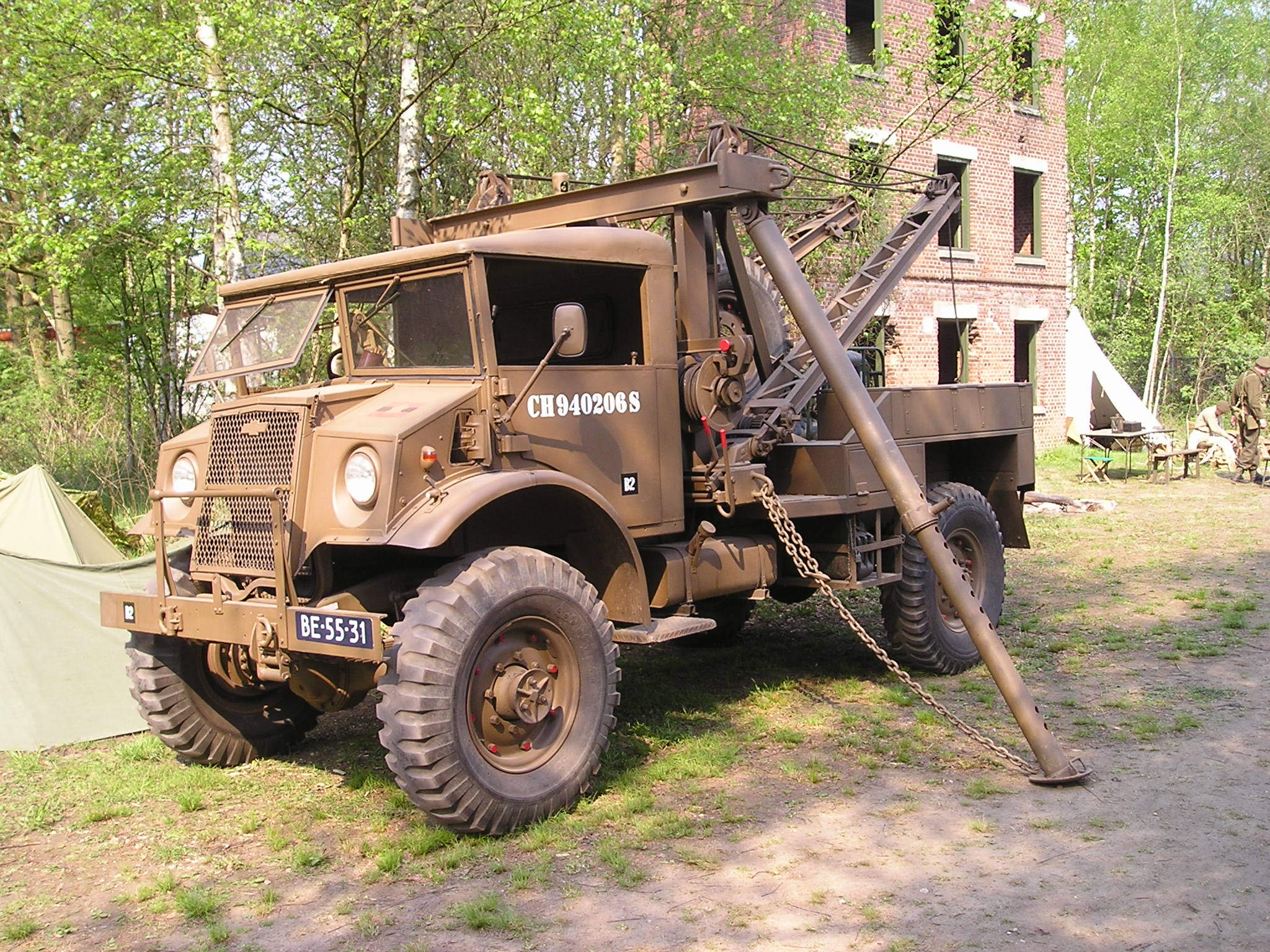 Chevrolet CMP bergingsvoertuig Bridgehead Bussum2006