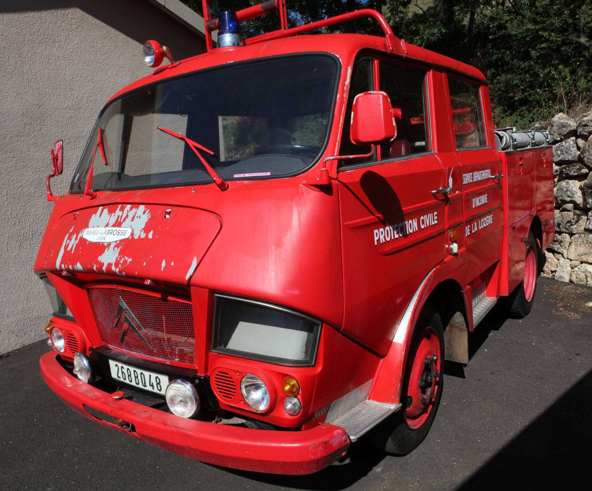 Citroen Protection Civile truck