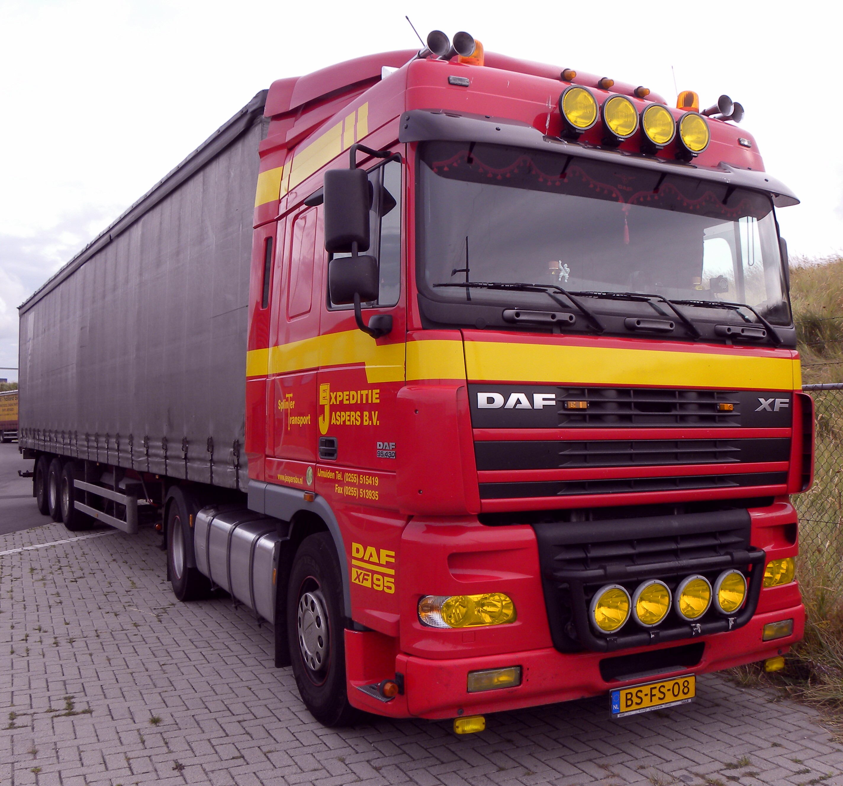 Daf 95.430 Expeditie Jaspers B.V. IJmuiden