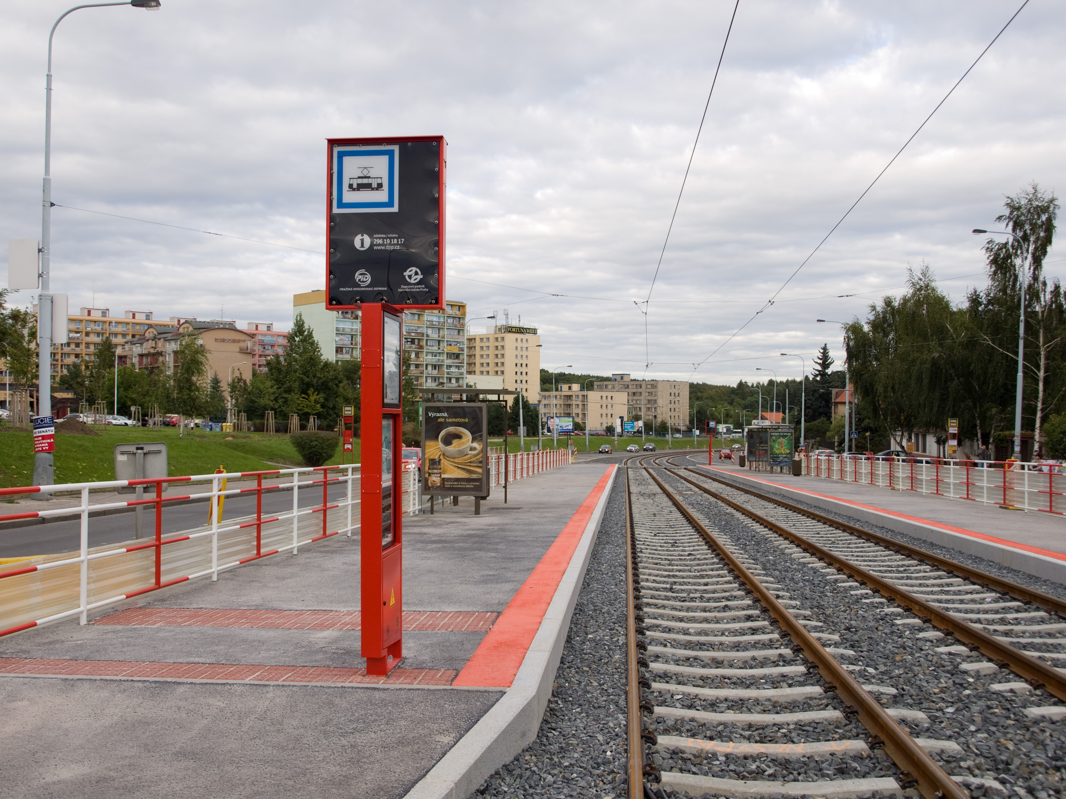 Hlušičkova, zastávka zc