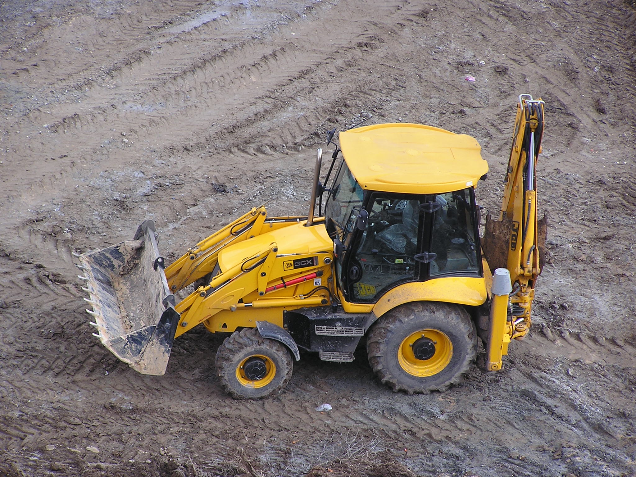 JCB 3CX backhoe loader