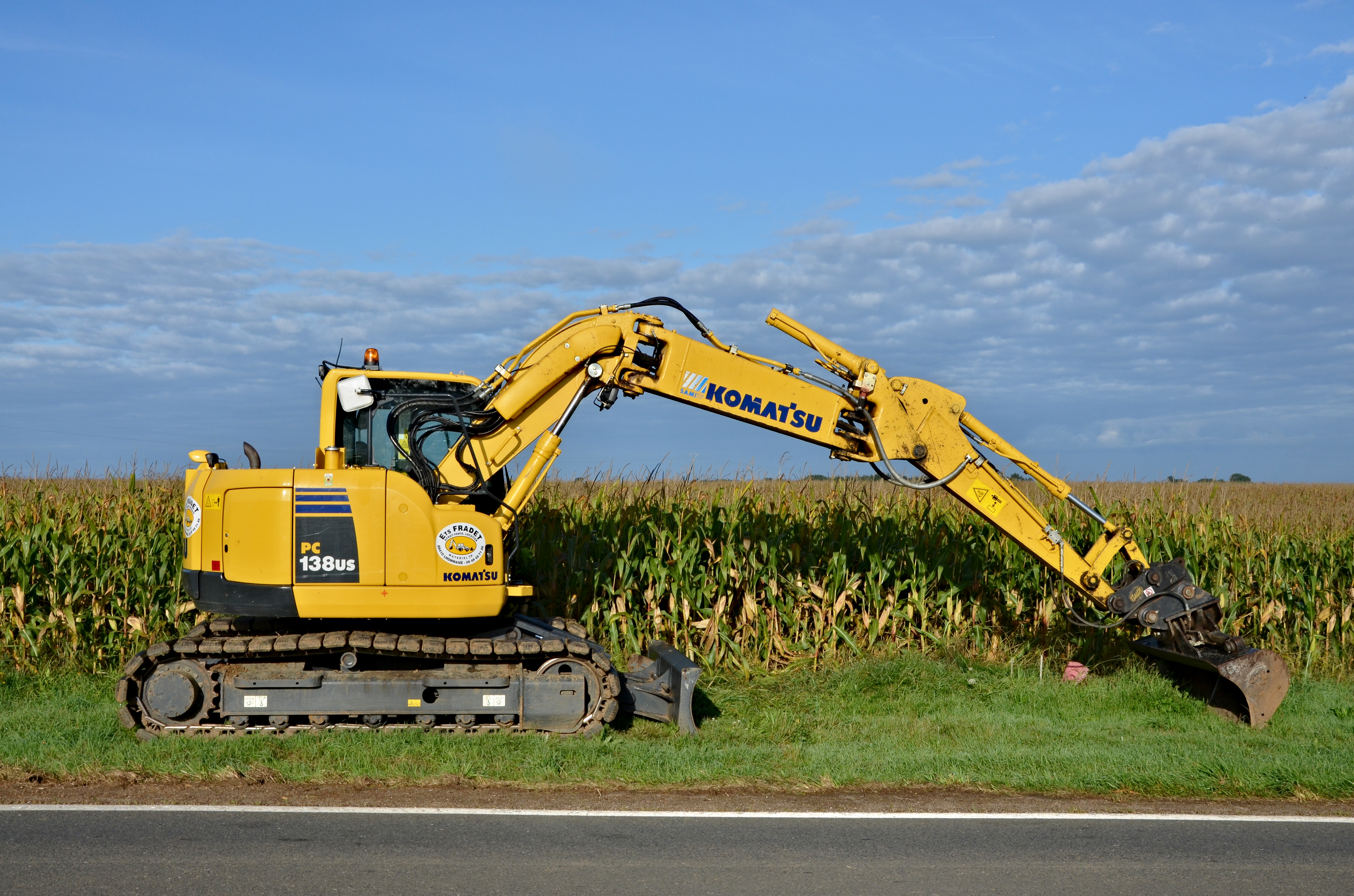 Komatsu PC138US Leigné 86 2013