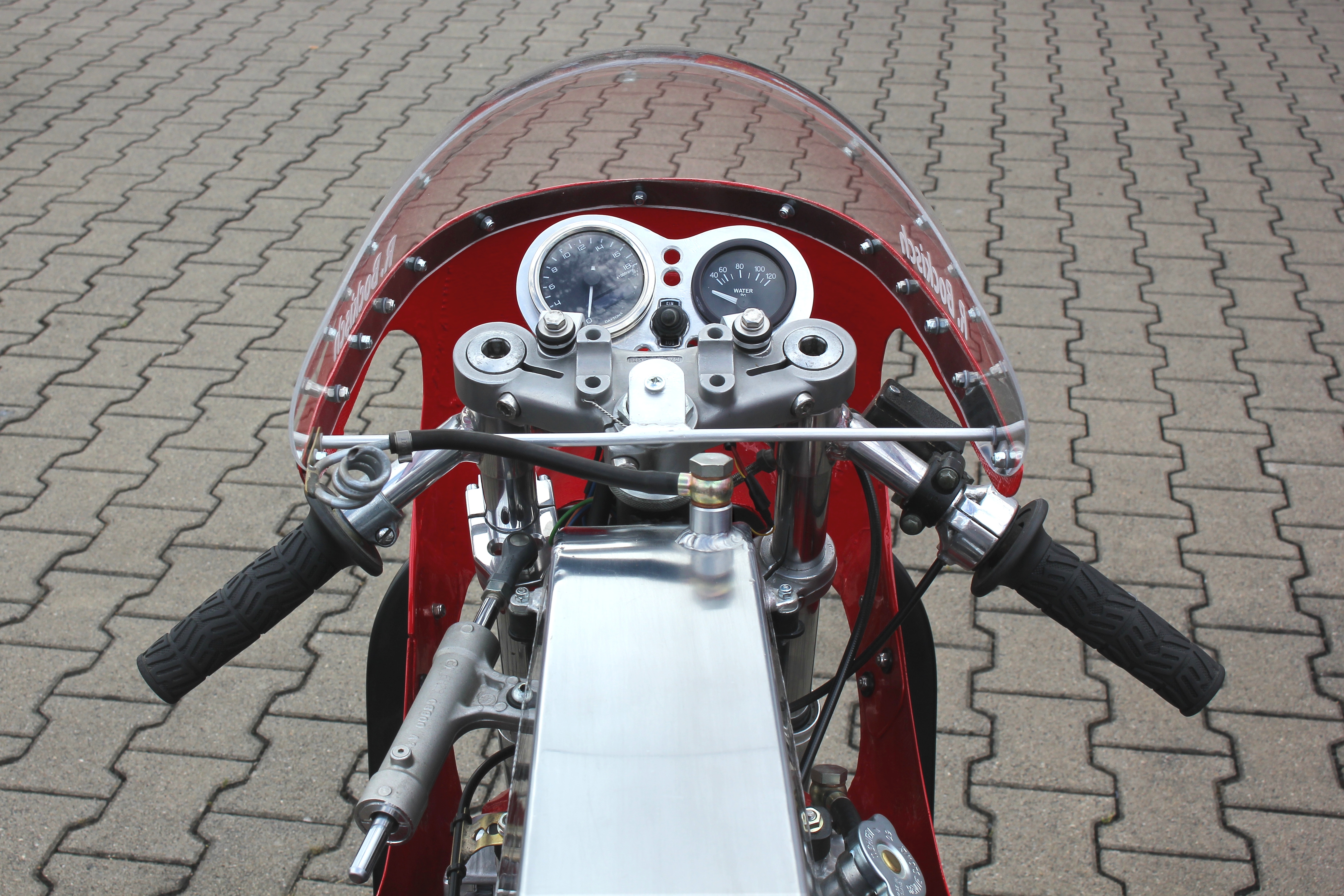Kreidler Eigenbau, Cockpit (2017-06-11 Sp)