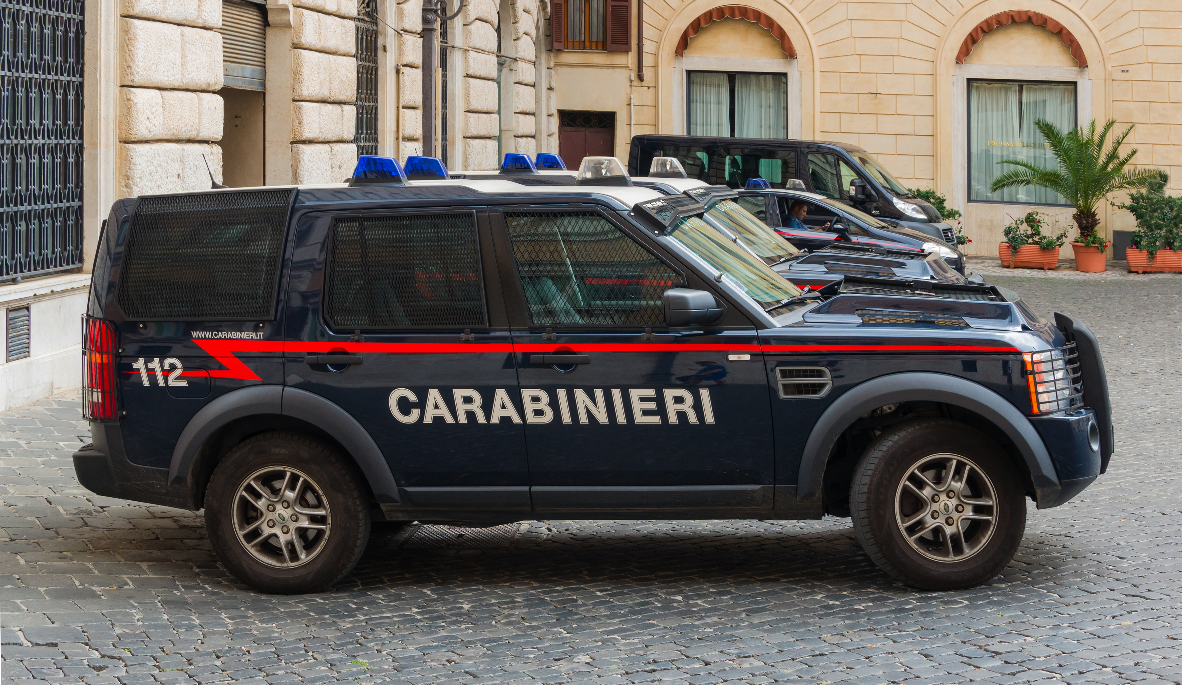 Land Rover Carabinieri, Rome, Italy