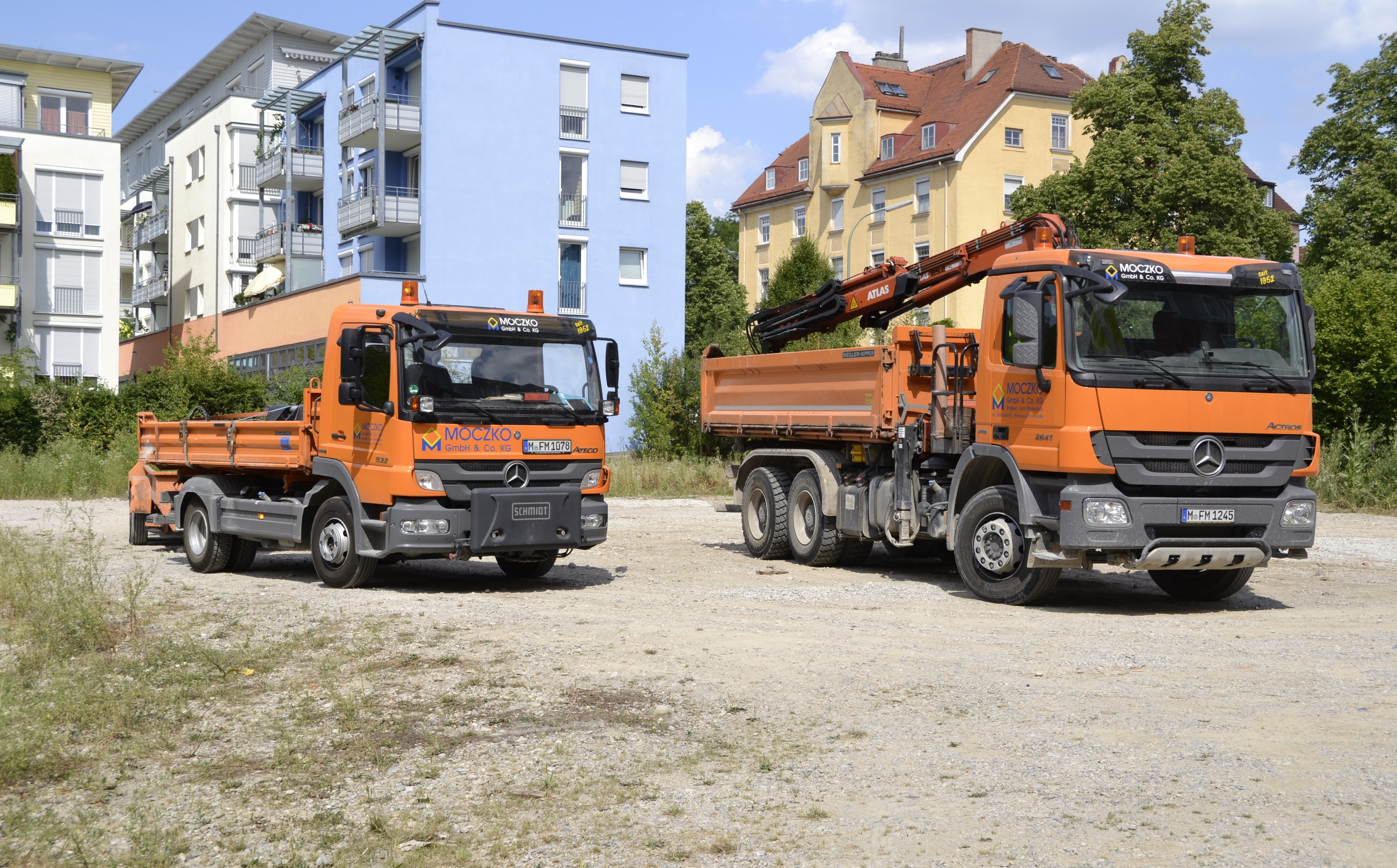 Mercedes-Benz Actros 2641 & Mercedes-Benz Atego 822