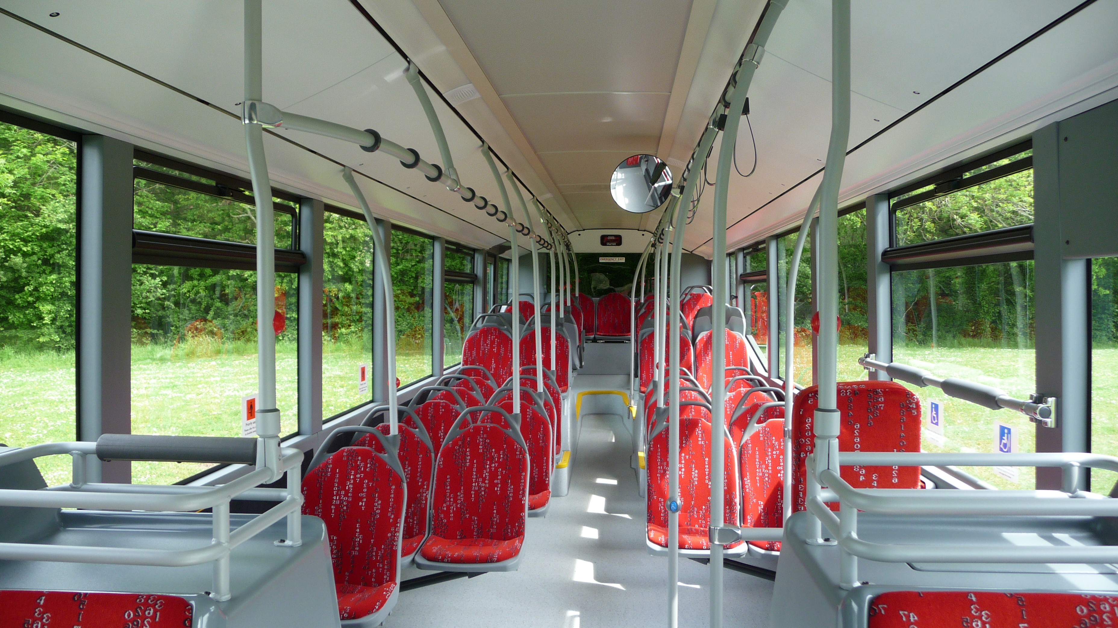 Mercedes-Benz Citaro demonstrator BN09 FWS interior