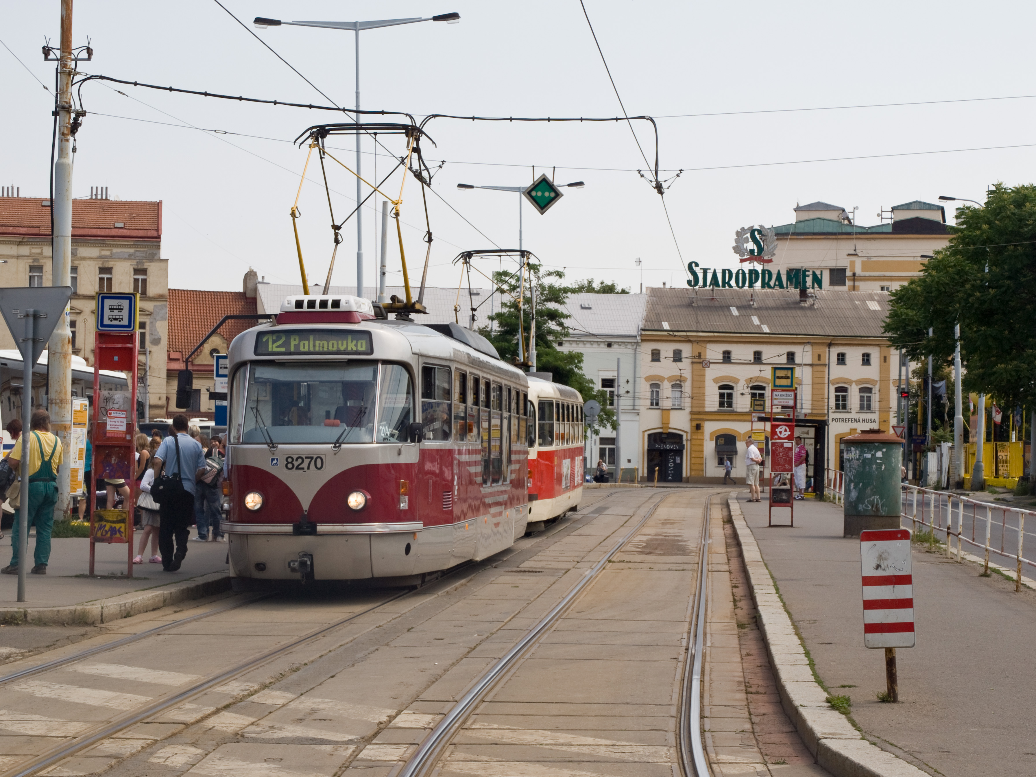 Na Knížecí zc, Tatra T3R.PLF