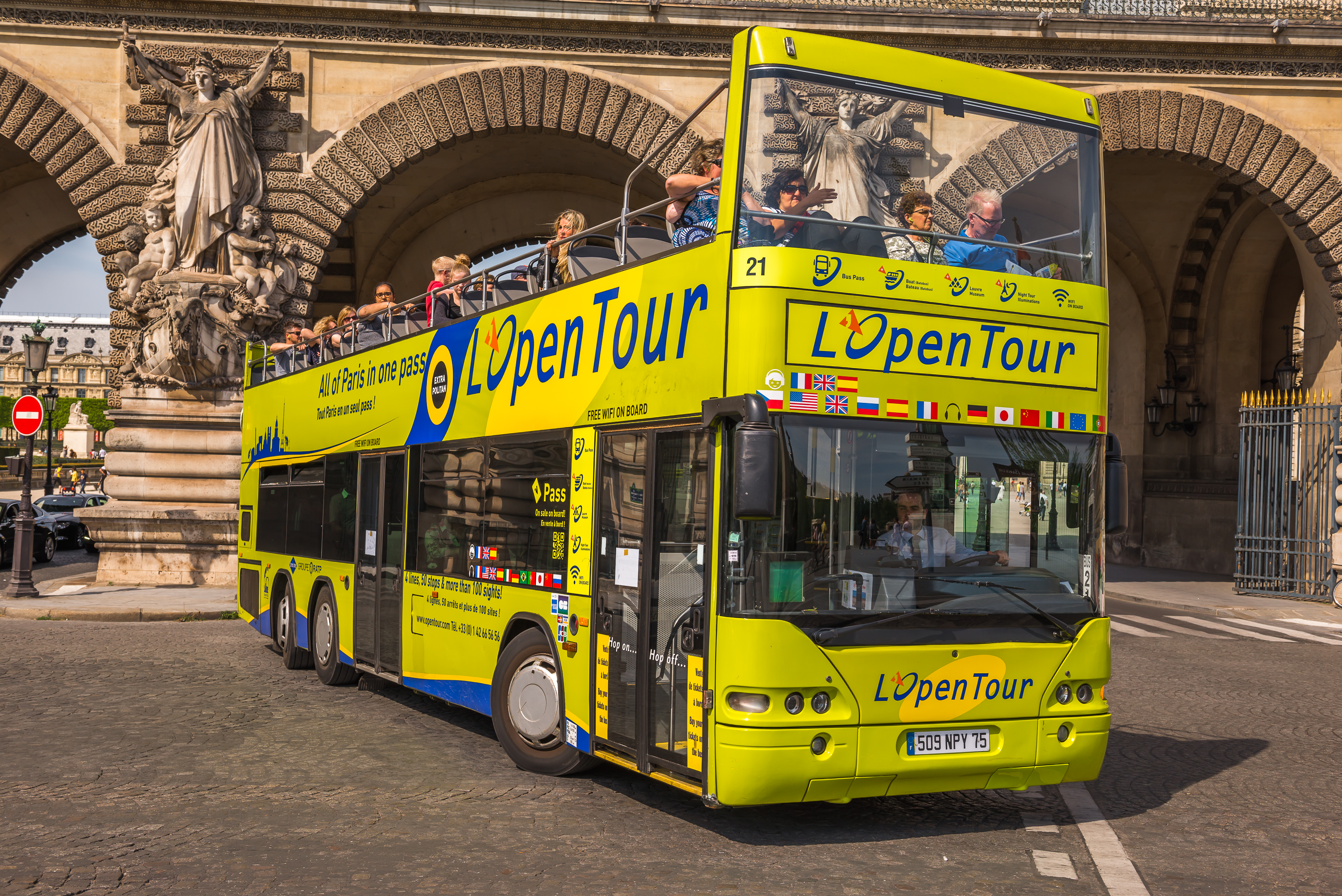 Neoplan N4416 21 SELT, Navette Verte, Paris