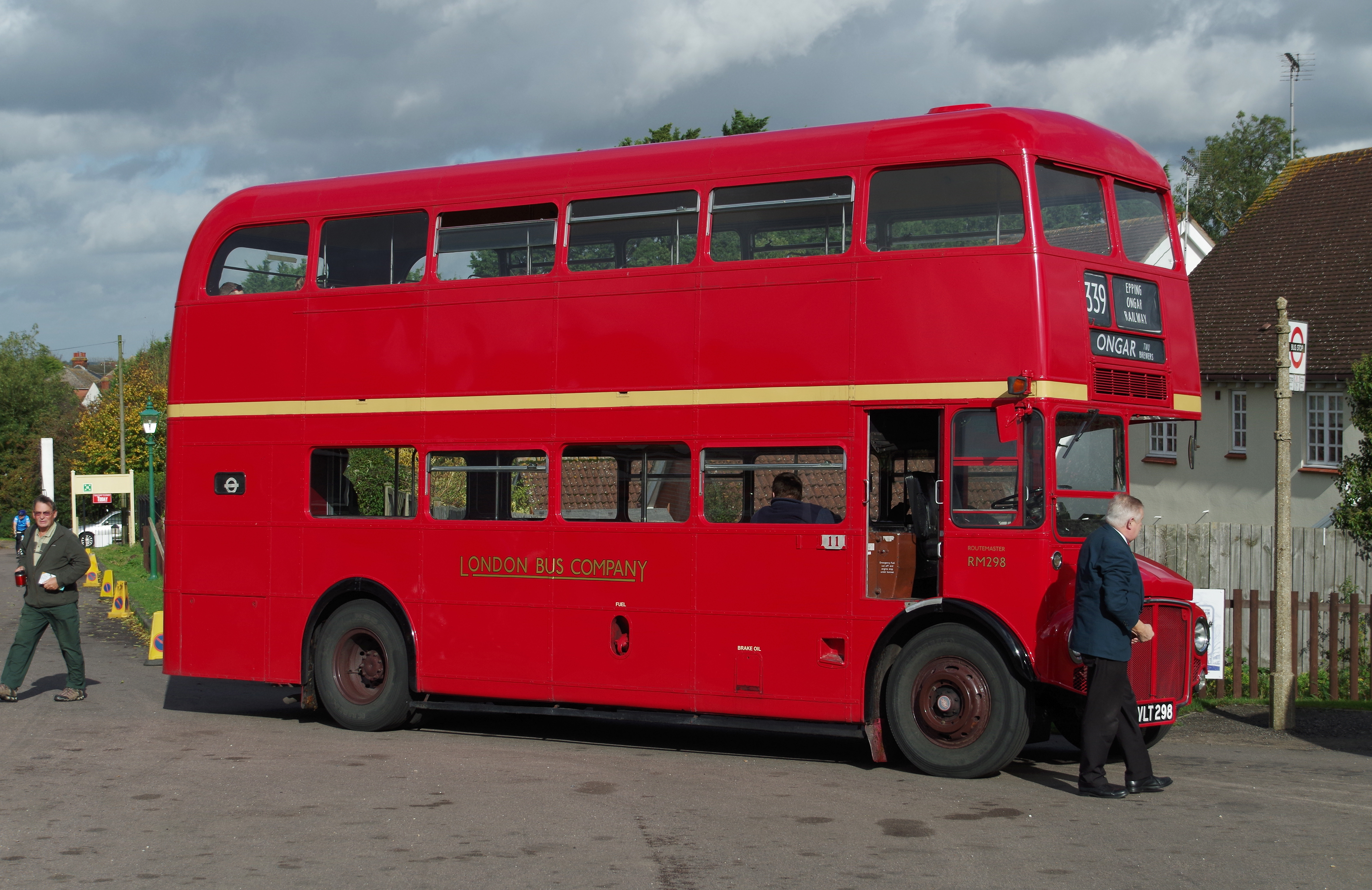 North Weald railway station MMB 02 Routemaster
