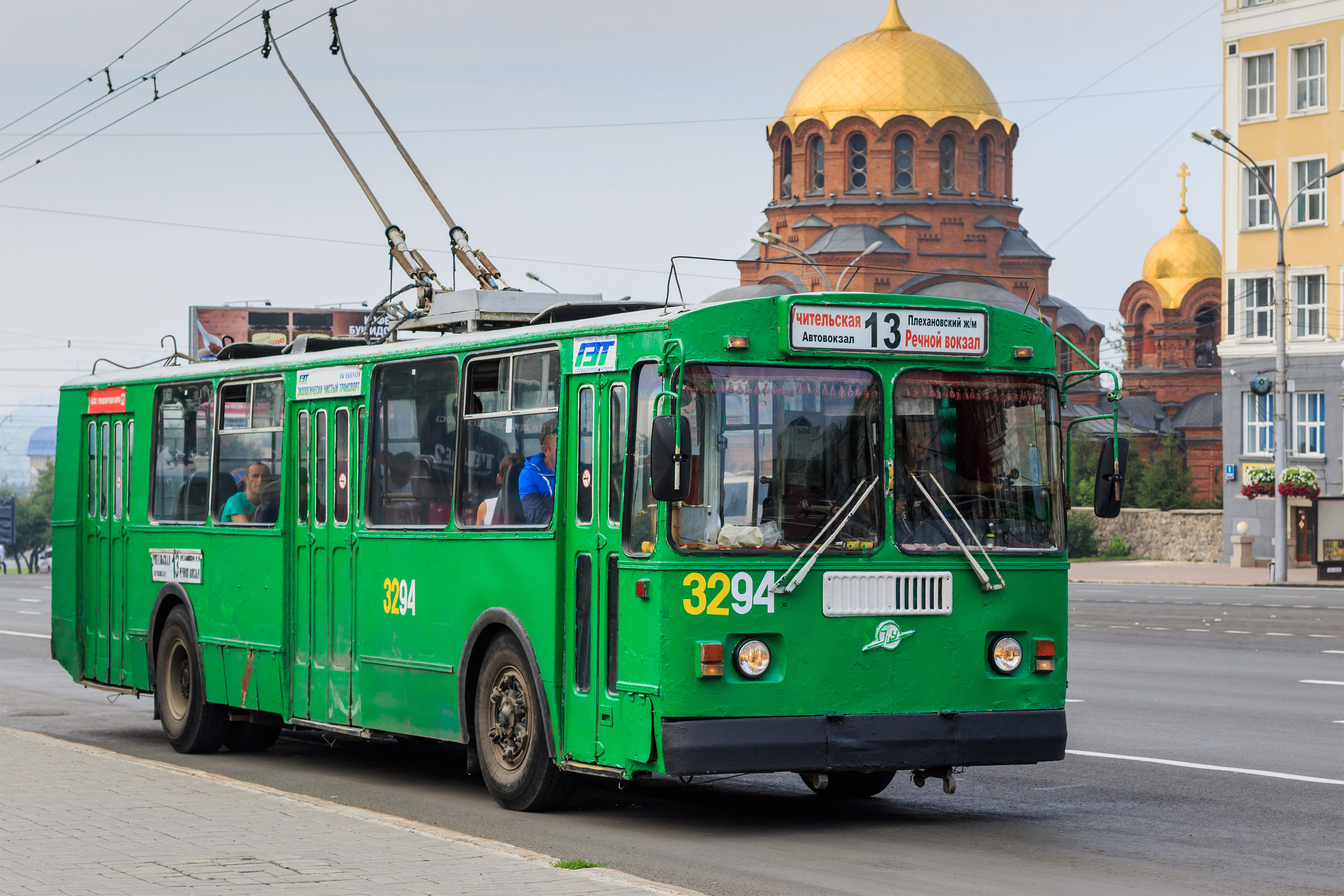 Novosibirsk KrasnyProspekt trolley 07-2016 img1