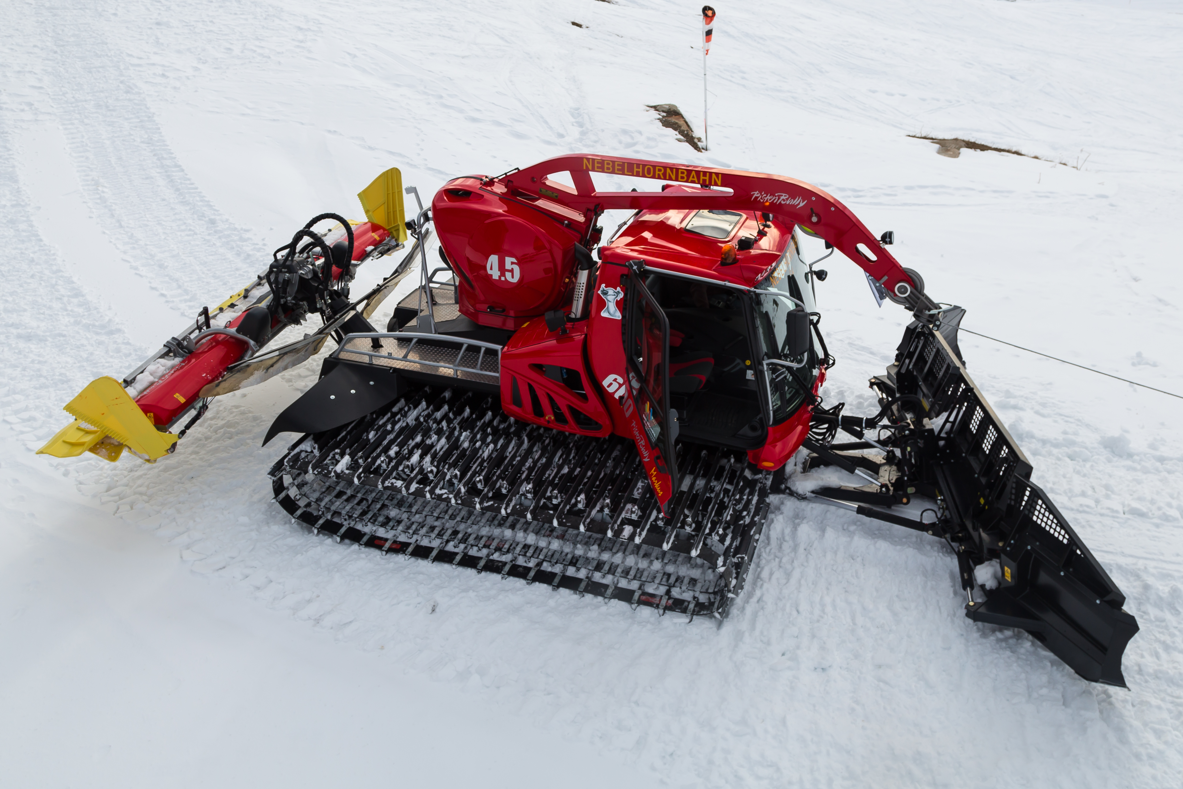Oberstdorf Germany Nebelhornbahn-Snow-groomer-01