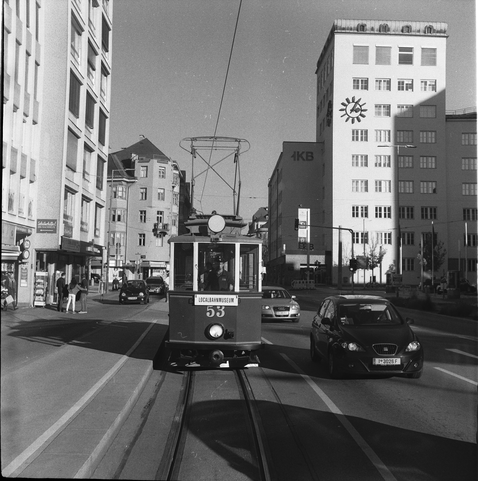Old tramway in Innsbruck (22535108157)