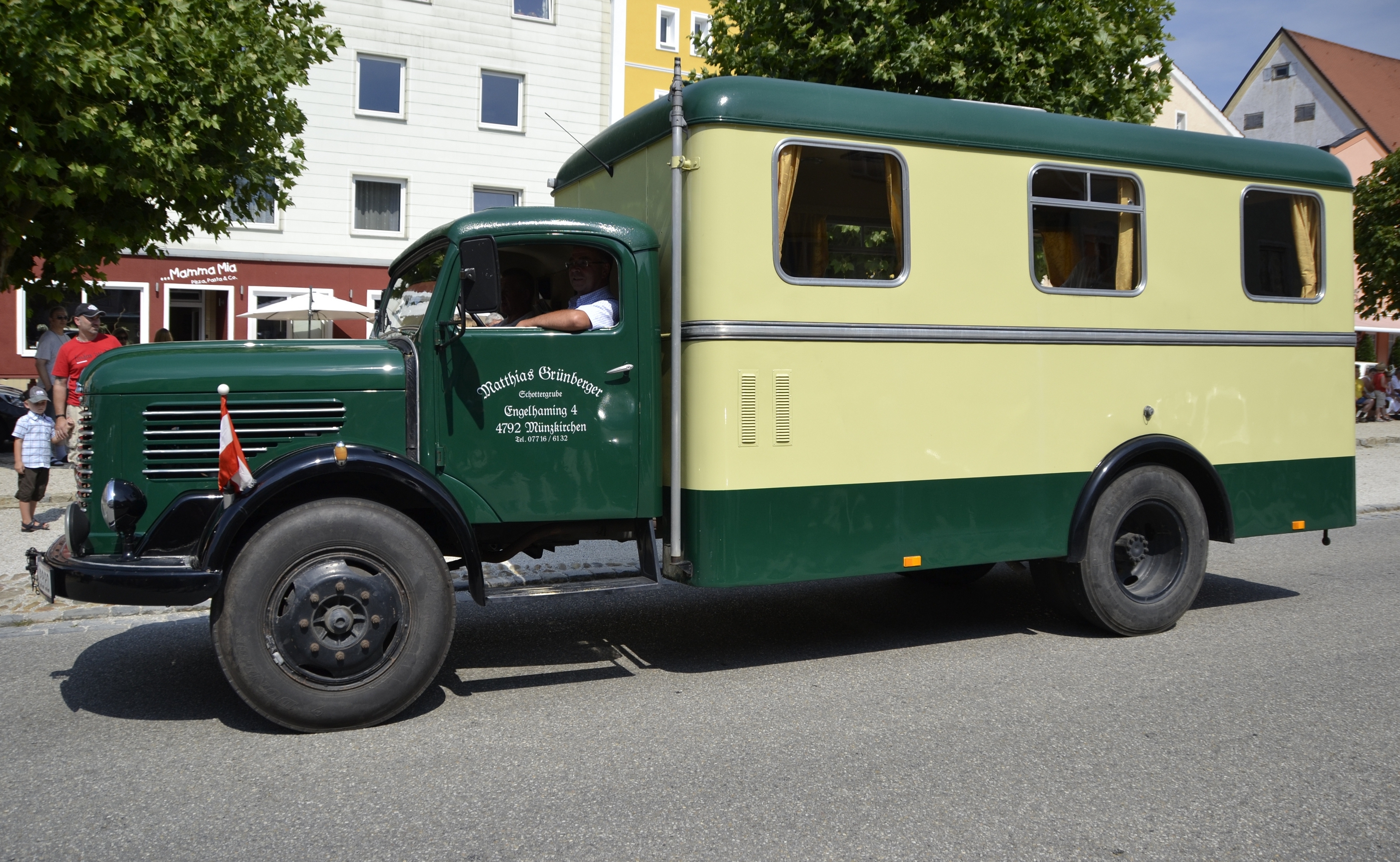 Oldtimerumzug Aidenbach 2013-08-18 - Steyr Diesel 3