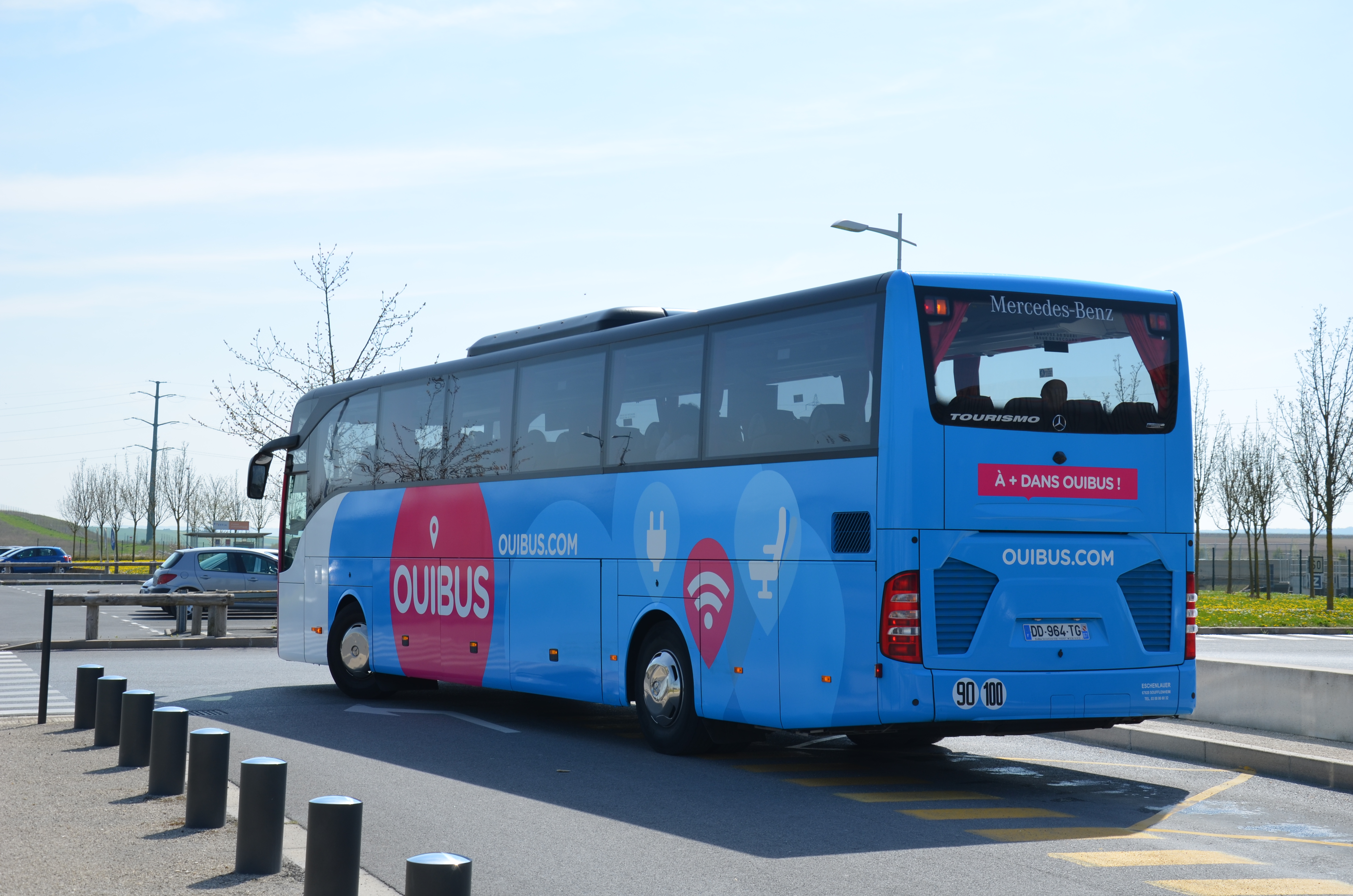 Ouibus Mercedes Intouro - Gare CA TGV