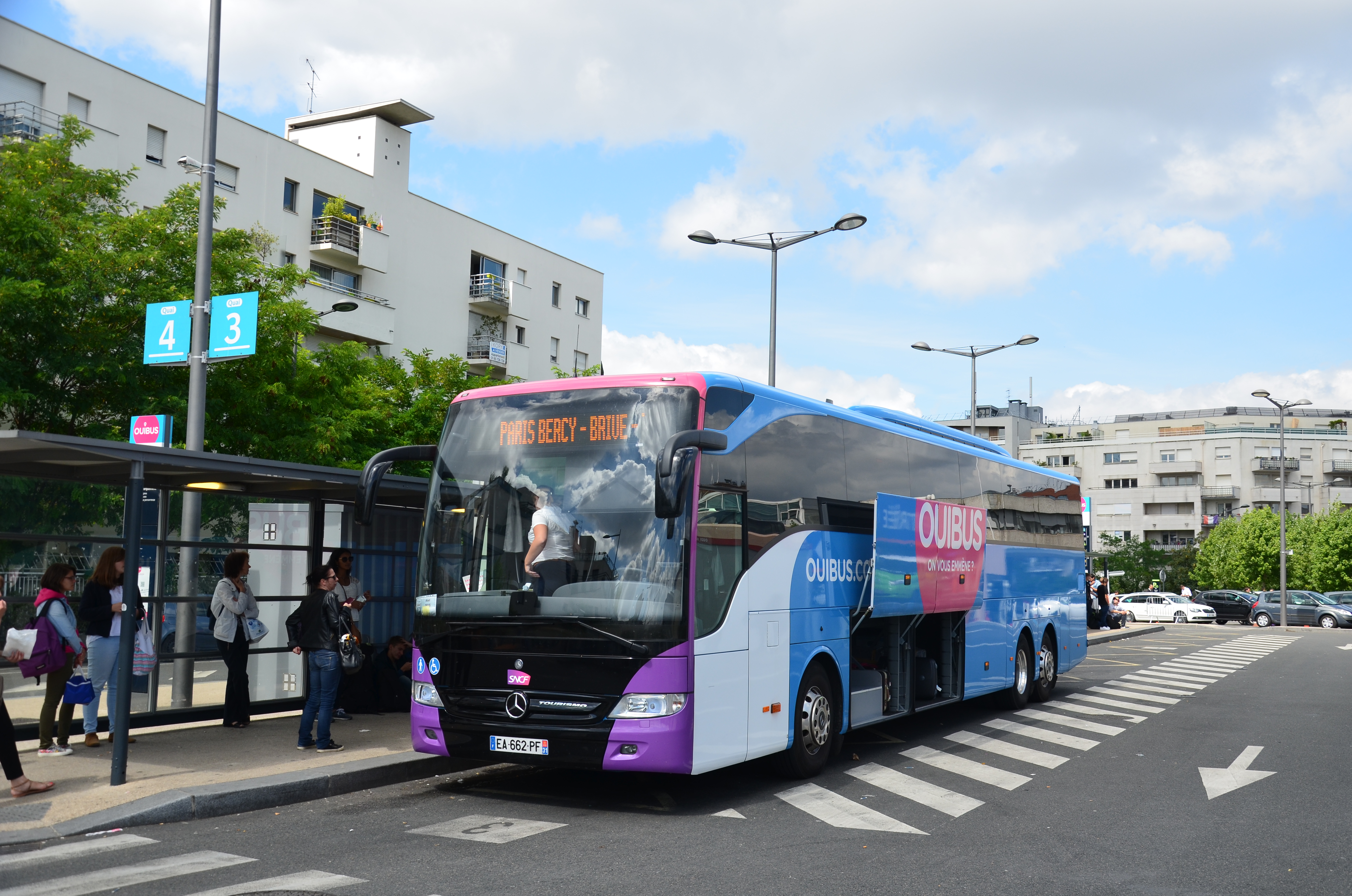 Ouibus Mercedes Tourismo - Paris Bercy