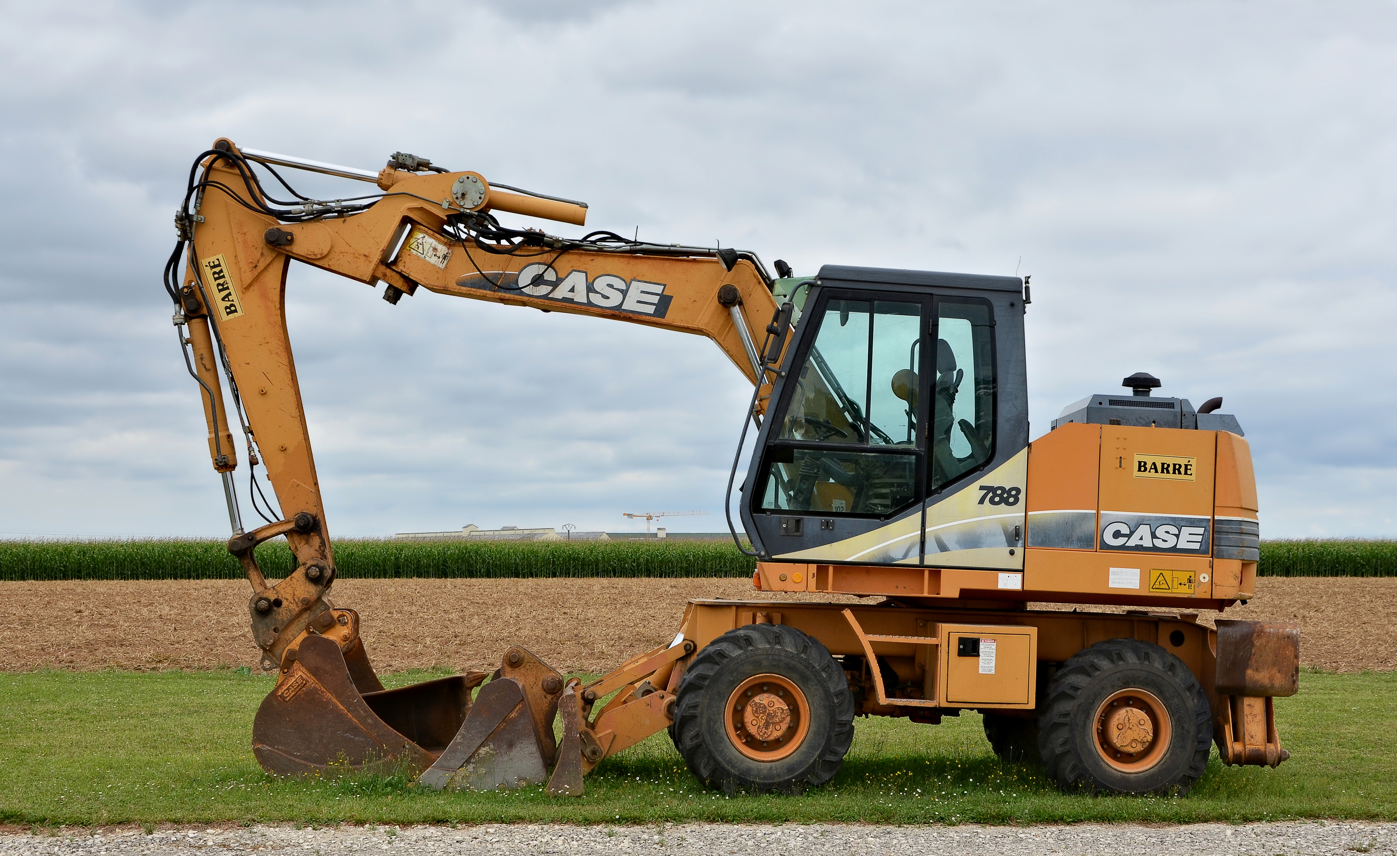 Pelleteuse Case 788, Saint-Macoux (86), 2013