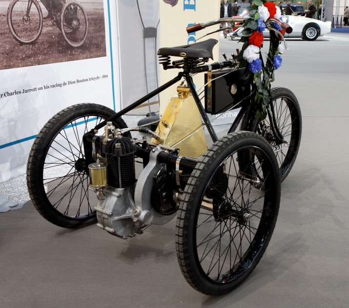 110 ans de l'automobile au Grand Palais - De Dion Bouton tricycle - 1899 - 005
