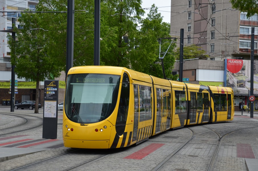 Alstom Citadis 302 n°2002 SOLEA Porte Jeune