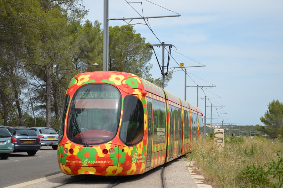 Alstom Citadis 302 n°2050 TAM Jacou