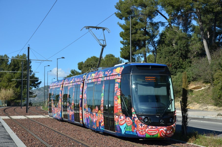 Alstom Citadis Compact LIGNES DE L'AGGLO Château Blanc