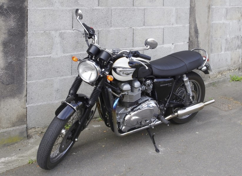 Angoulême Triumph Bonneville 2012