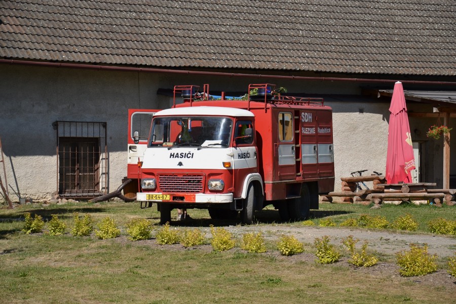 Avia A31 - fire engine in Slezské Rudoltice (Rosswald)
