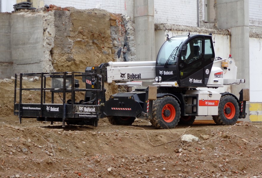 Bobcat telehandler in Germany