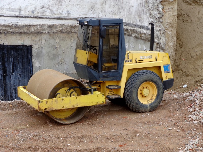 Bomag Straßenwalze -01