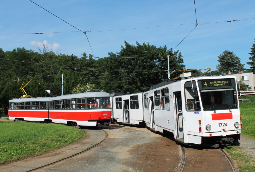 Brno, Maloměřice, smyčka Obřany, Babická, zvláštní jízda BMHD.cz 2013 (04)