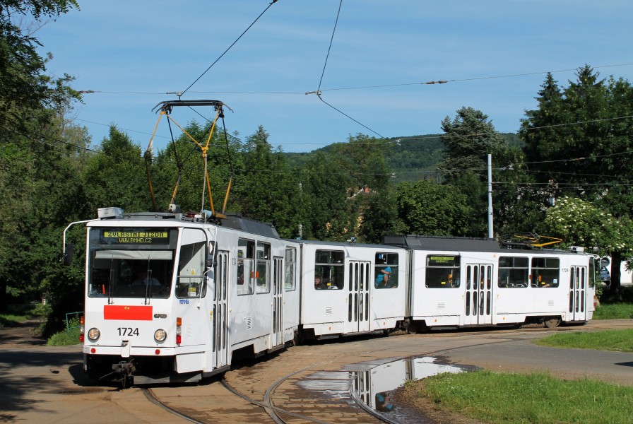 Brno, Maloměřice, smyčka Obřany, Babická, zvláštní jízda BMHD.cz 2013 (07)