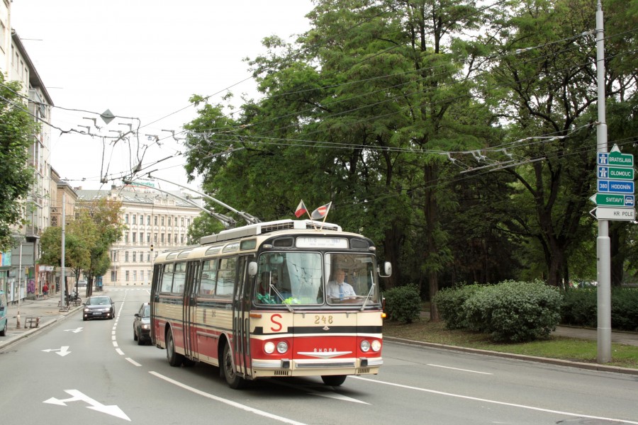 Brno, Moravské nám., BMUE 2012, Škoda T 11 č. 248 (01)