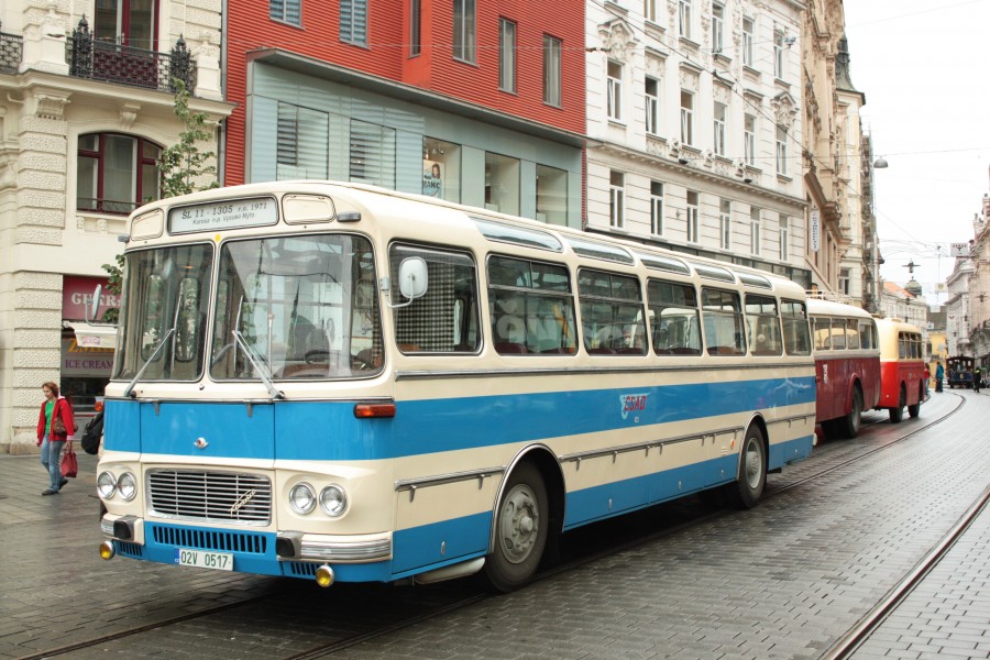 Brno, nám. Svobody, BMUE 2012, Karosa ŠL 11 TMB (01)