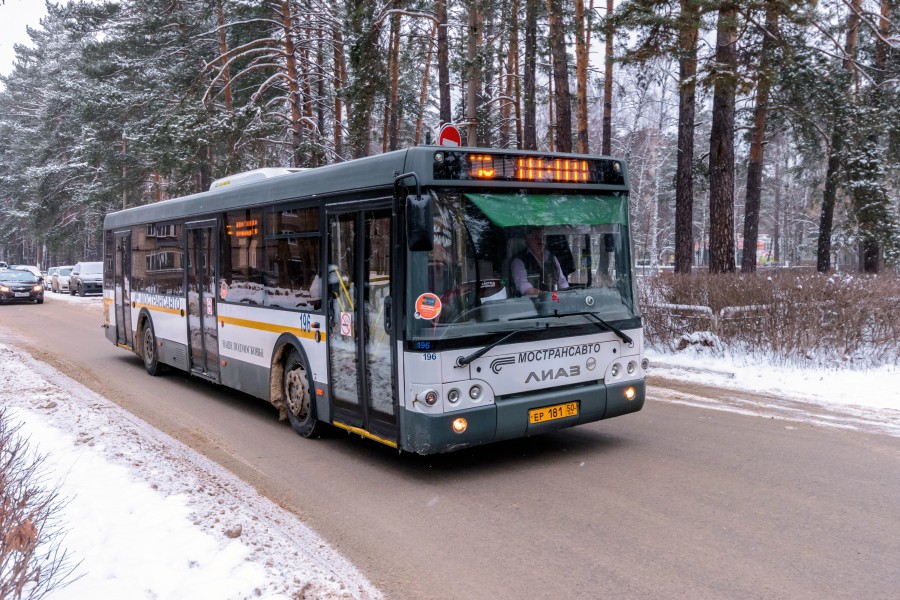 Bus LiAZ 5292-60 in Protvino