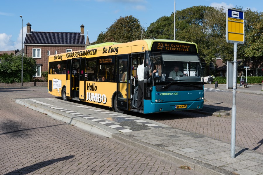 Bus Linie 29 auf Texel 2014