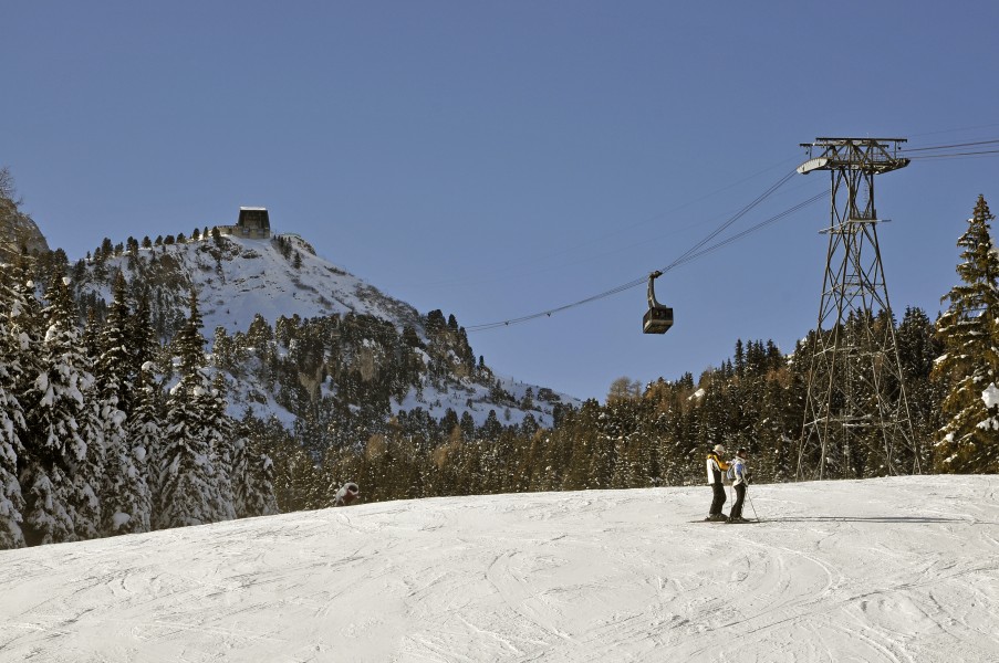 Cable car Piz Sella