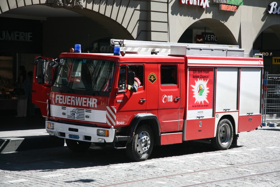 CH Fire engine Berne