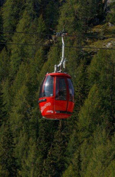 Colfosco - Plans aerial lift - gondola