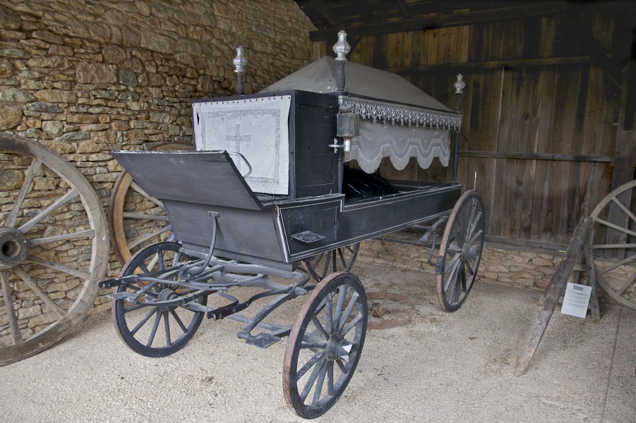 Corbillard hippomobile