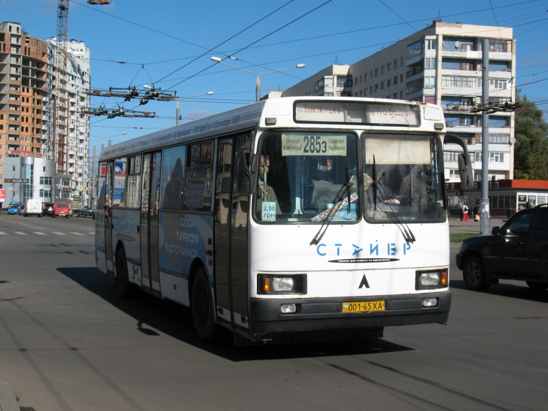 Маршрутка 285 Х ЛАЗ