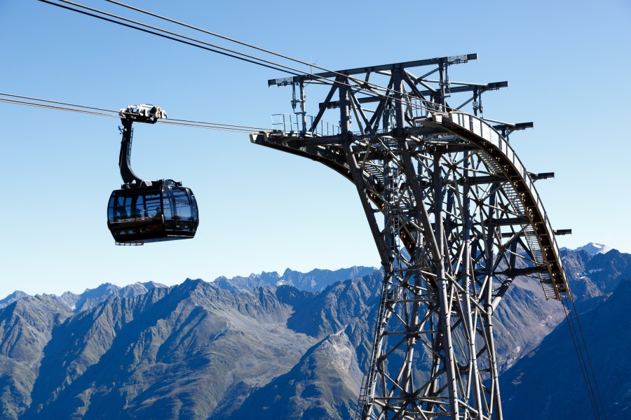 Gaislachkogelbahn am Ice Q