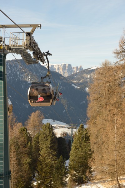 Gondelbahn St Ulrich Urtijei Furnes in Gröden 2