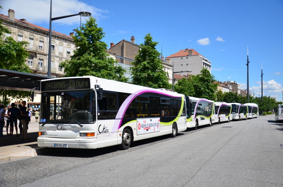 Heuliez GX 317 n°22 CITEA - Pôle Bus