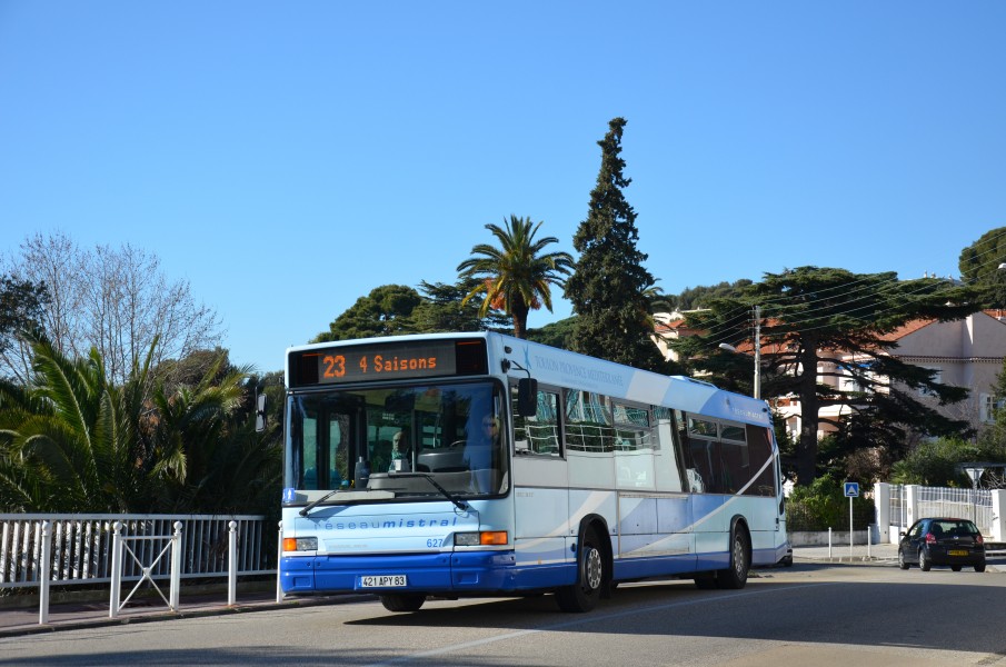 Heuliez GX 317 n°627 Réseau Mistral Mourillon - Florian Fèvre